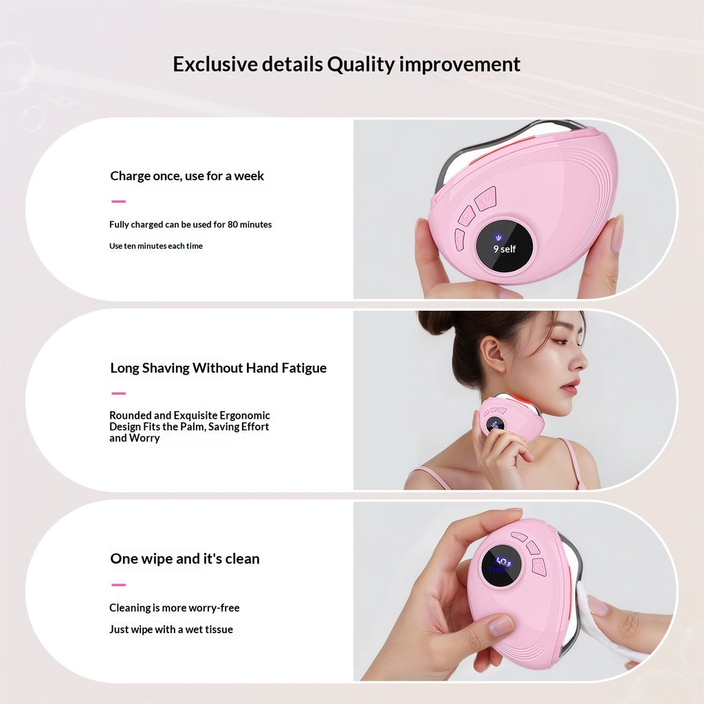 Red & Blue Light Electric Gua Sha Device