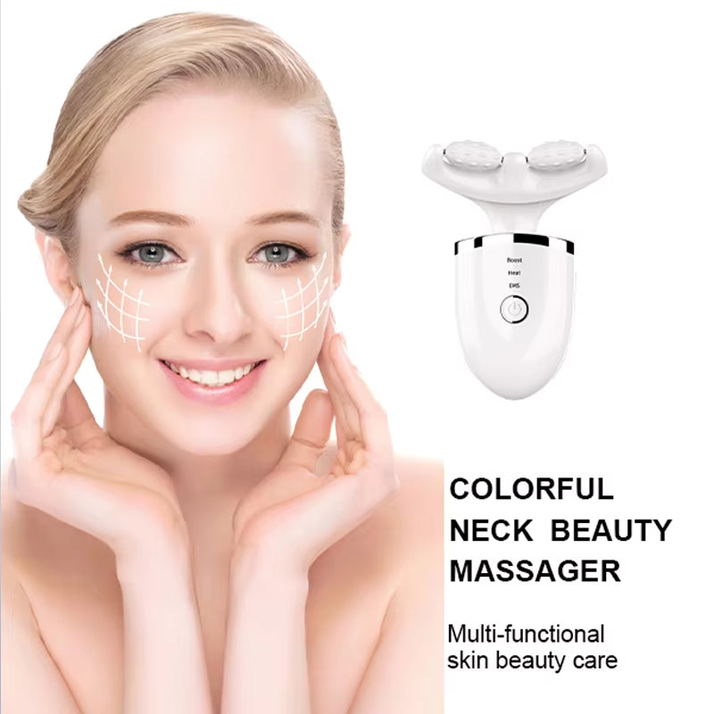 Multi-Function Facial Beauty Device – Massage, Glow & Skin Care Tool