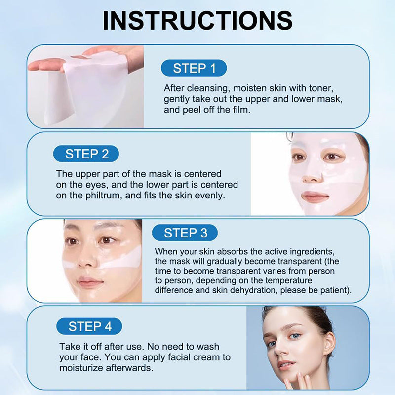 Collagen Face Mask – Hydrating, Soothing & Brightening Sheet Mask