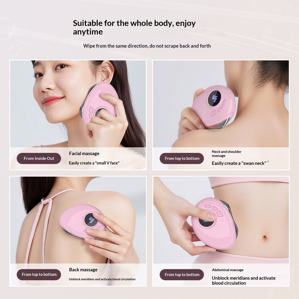 Red & Blue Light Electric Gua Sha Device