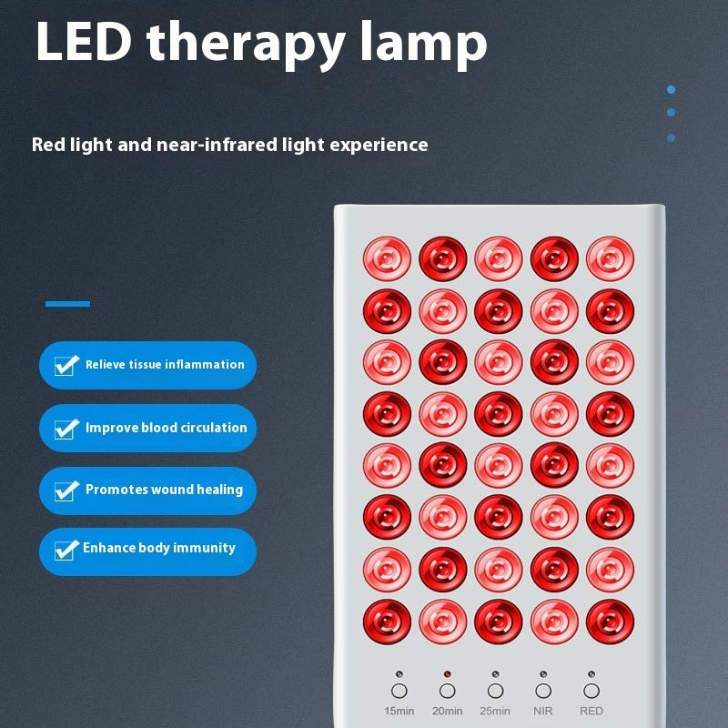 Red Light Therapy Beauty Lamp with Desktop Stand
