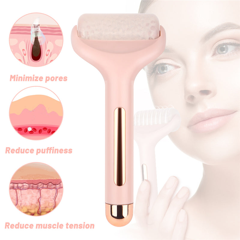 Ice Roller Facial Cooling Massager – Skin Tightening & Pore Minimizing Tool