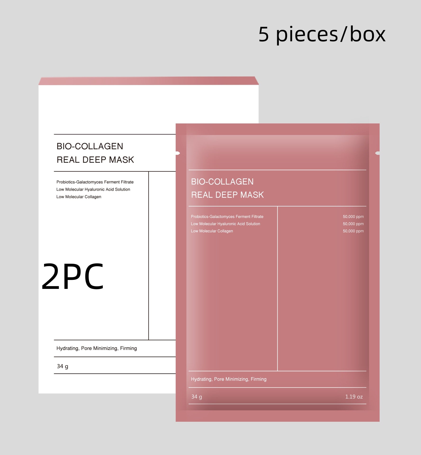 Collagen Face Mask – Hydrating, Soothing & Brightening Sheet Mask