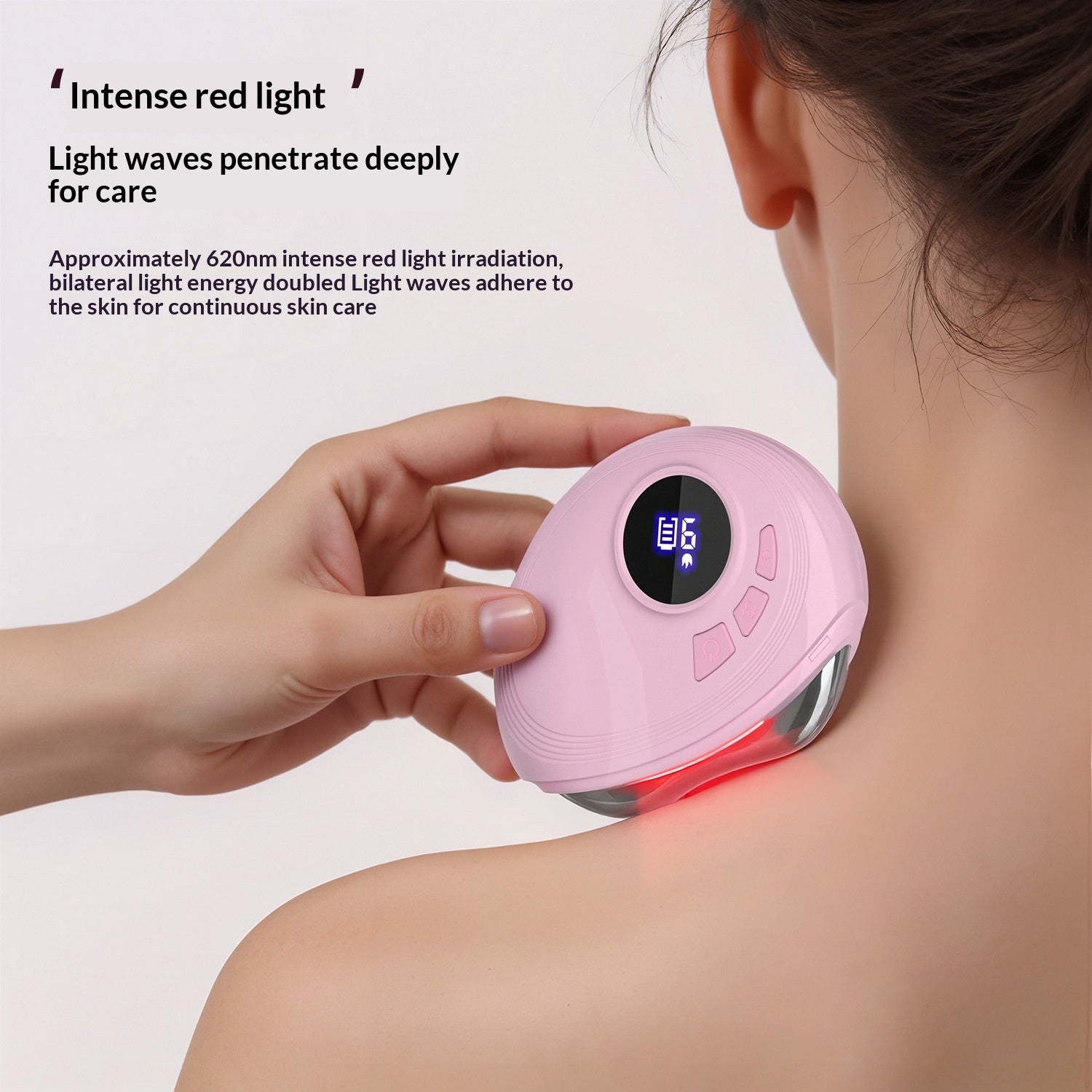 Red & Blue Light Electric Gua Sha Device